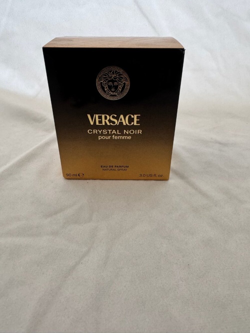 Versace Crystal Noir Pour Femme Empty Box Only Case Replacement - Picture 4 of 8